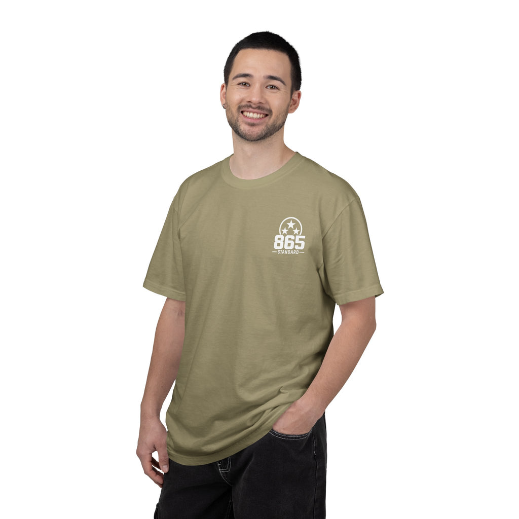 Black Lab Hunting T-Shirt — Retriever Dog & Rifle Outdoors Graphic