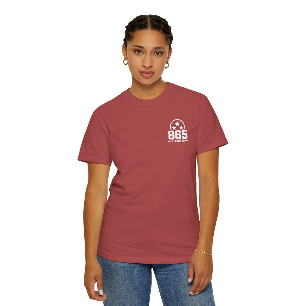 Black Lab Hunting T-Shirt — Retriever Dog & Rifle Outdoors Graphic