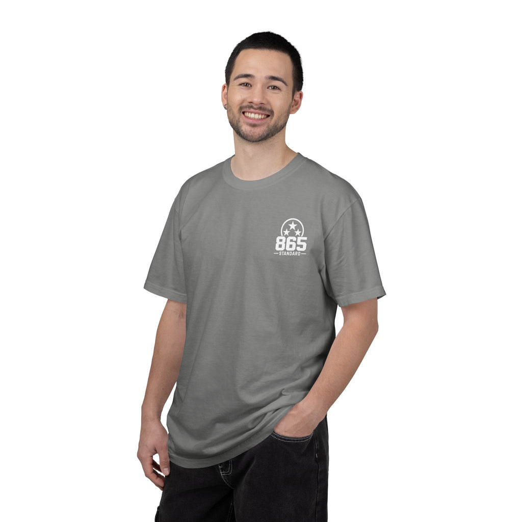 Black Lab Hunting T-Shirt — Retriever Dog & Rifle Outdoors Graphic