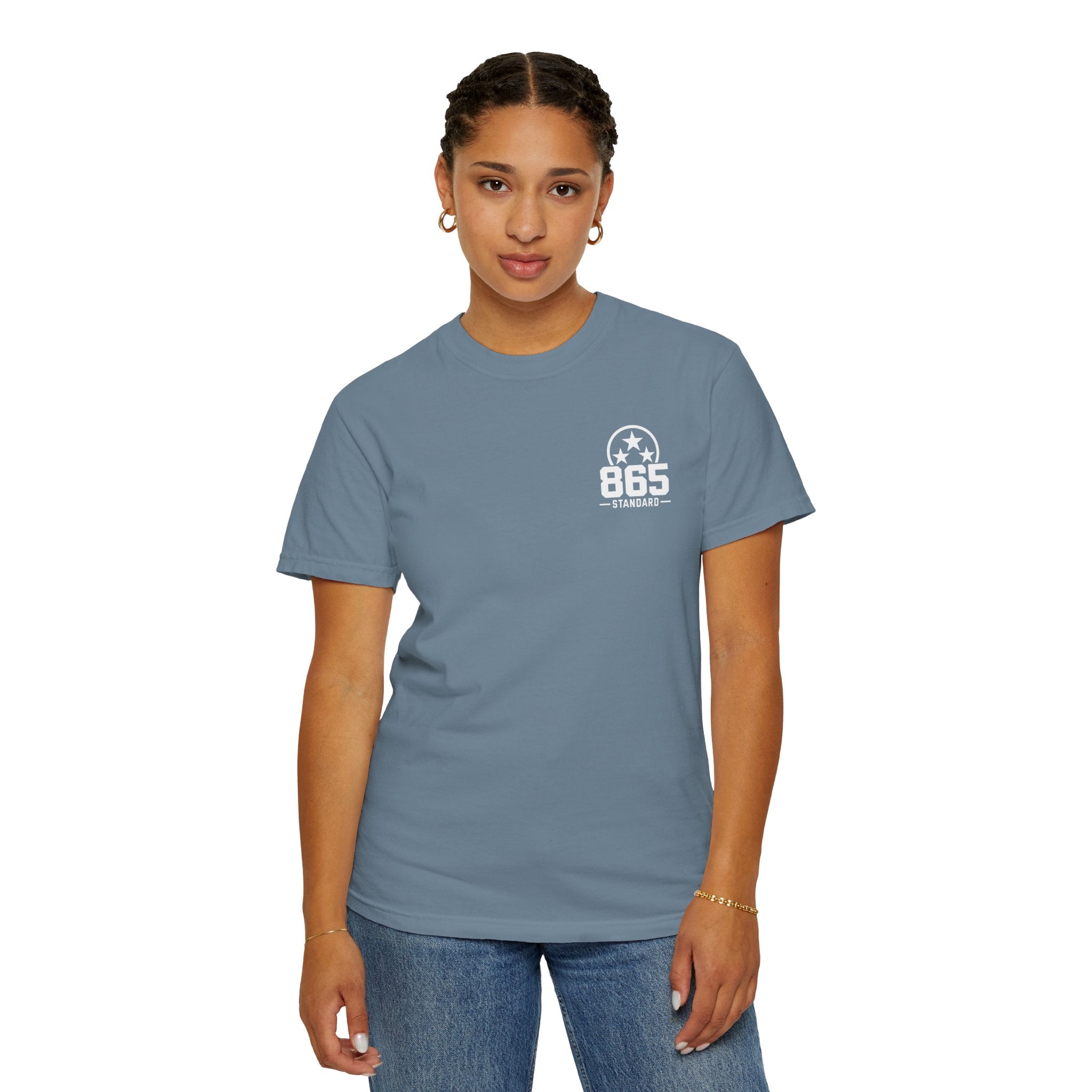 Black Lab Hunting T-Shirt — Retriever Dog & Rifle Outdoors Graphic