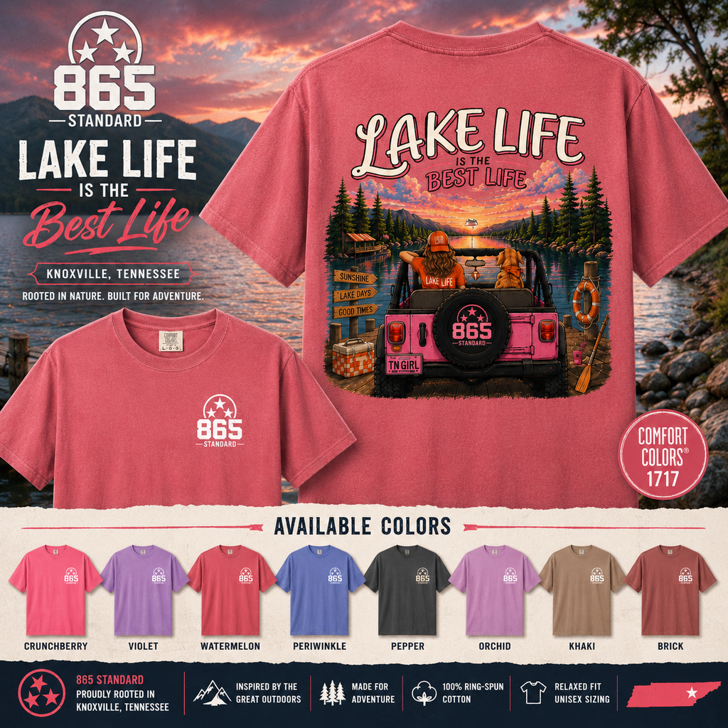 865 Standard — "Lake Life Best Life"
