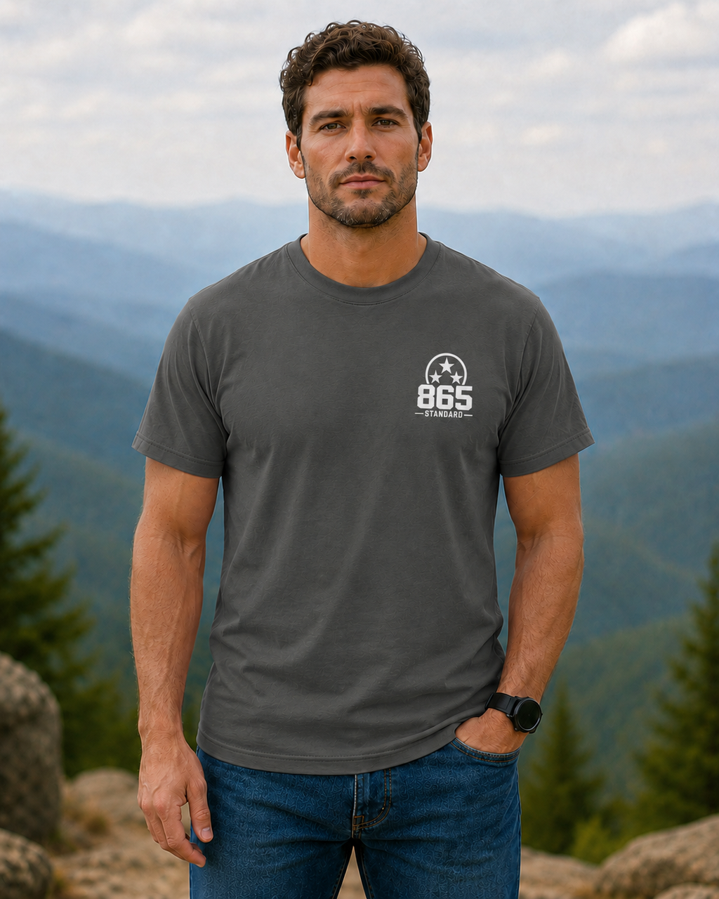 865 Standard - Mountain Badge