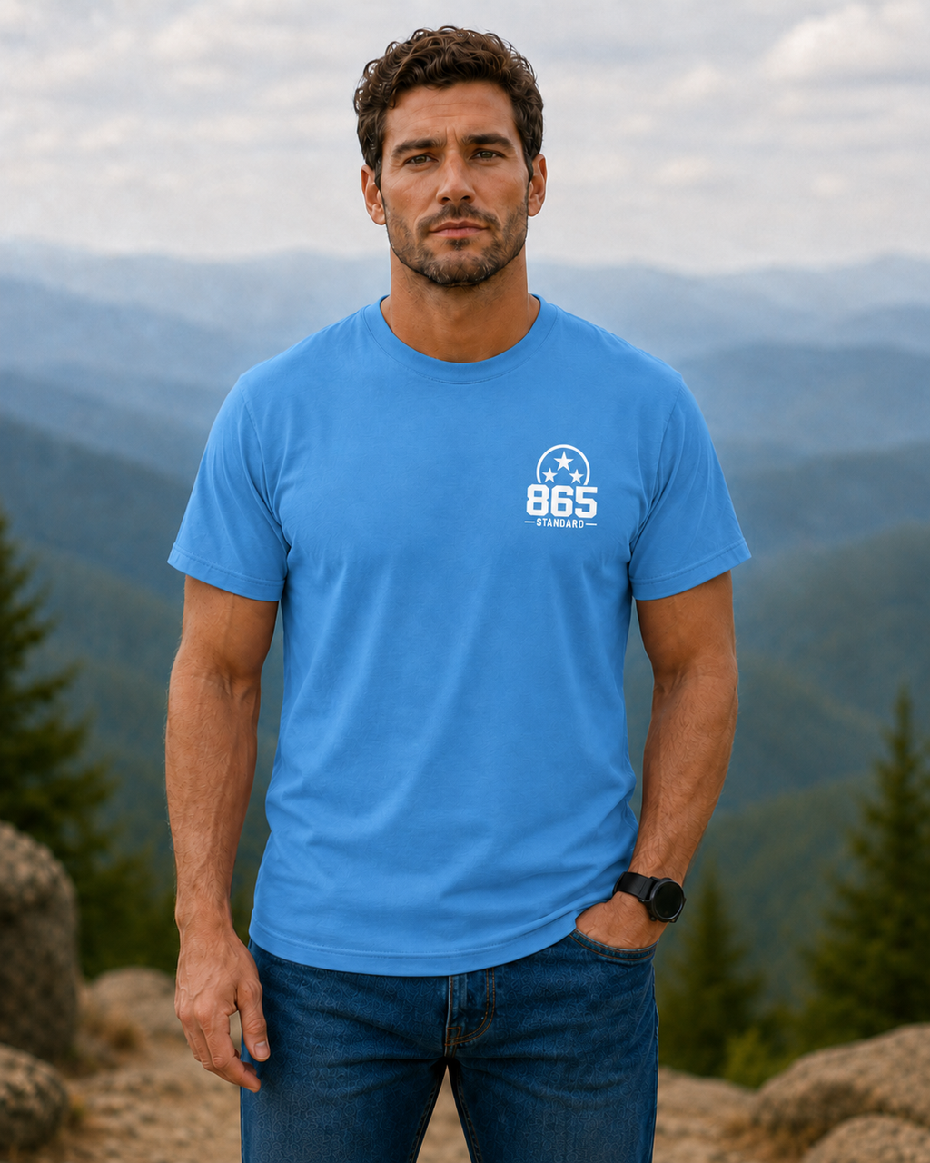 865 Standard - Mountain Badge