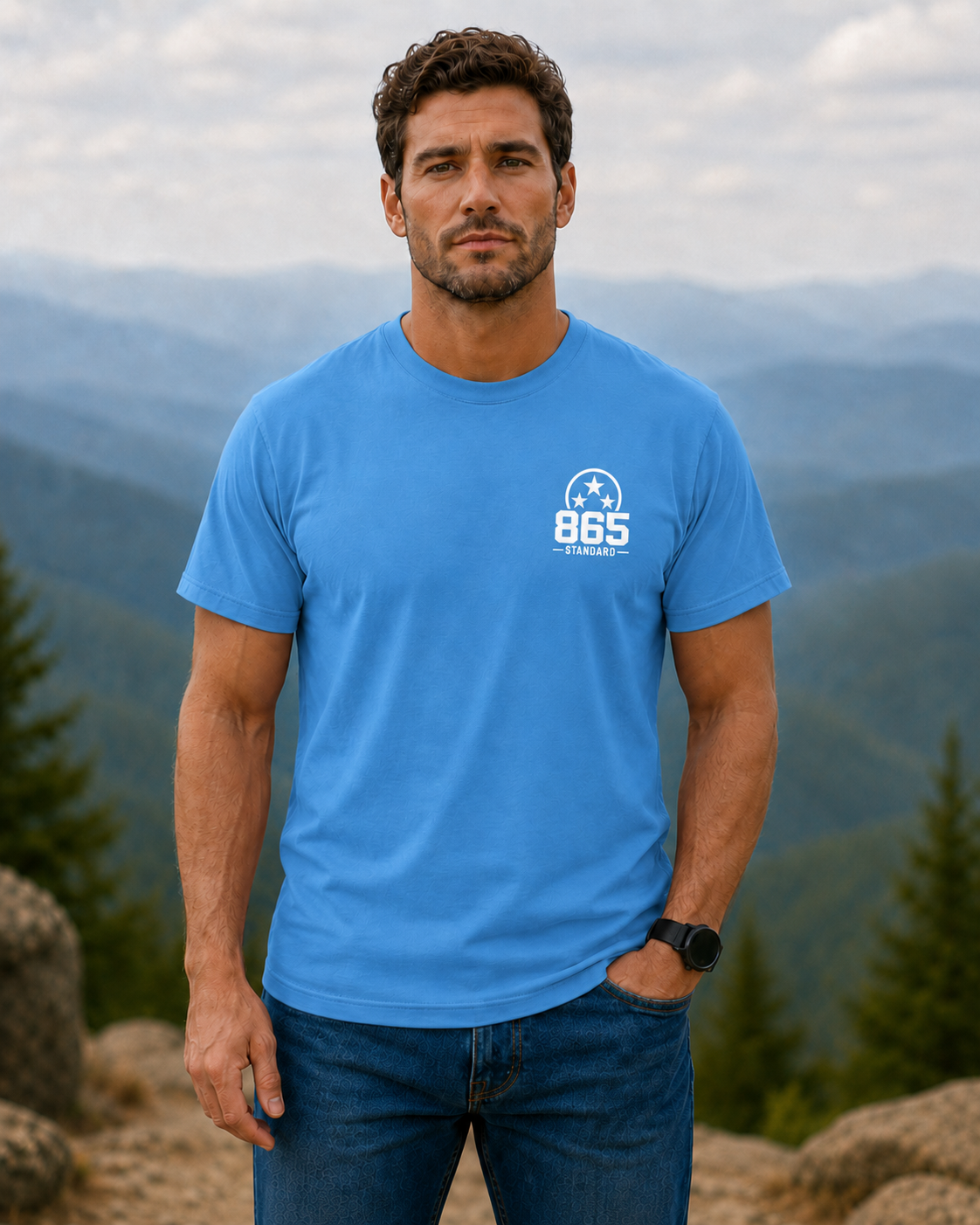 865 Standard - Mountain Badge