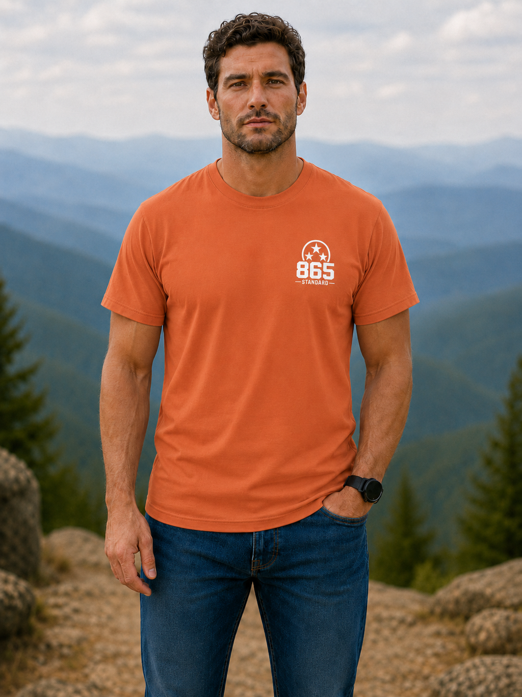 865 Standard - Mountain Badge