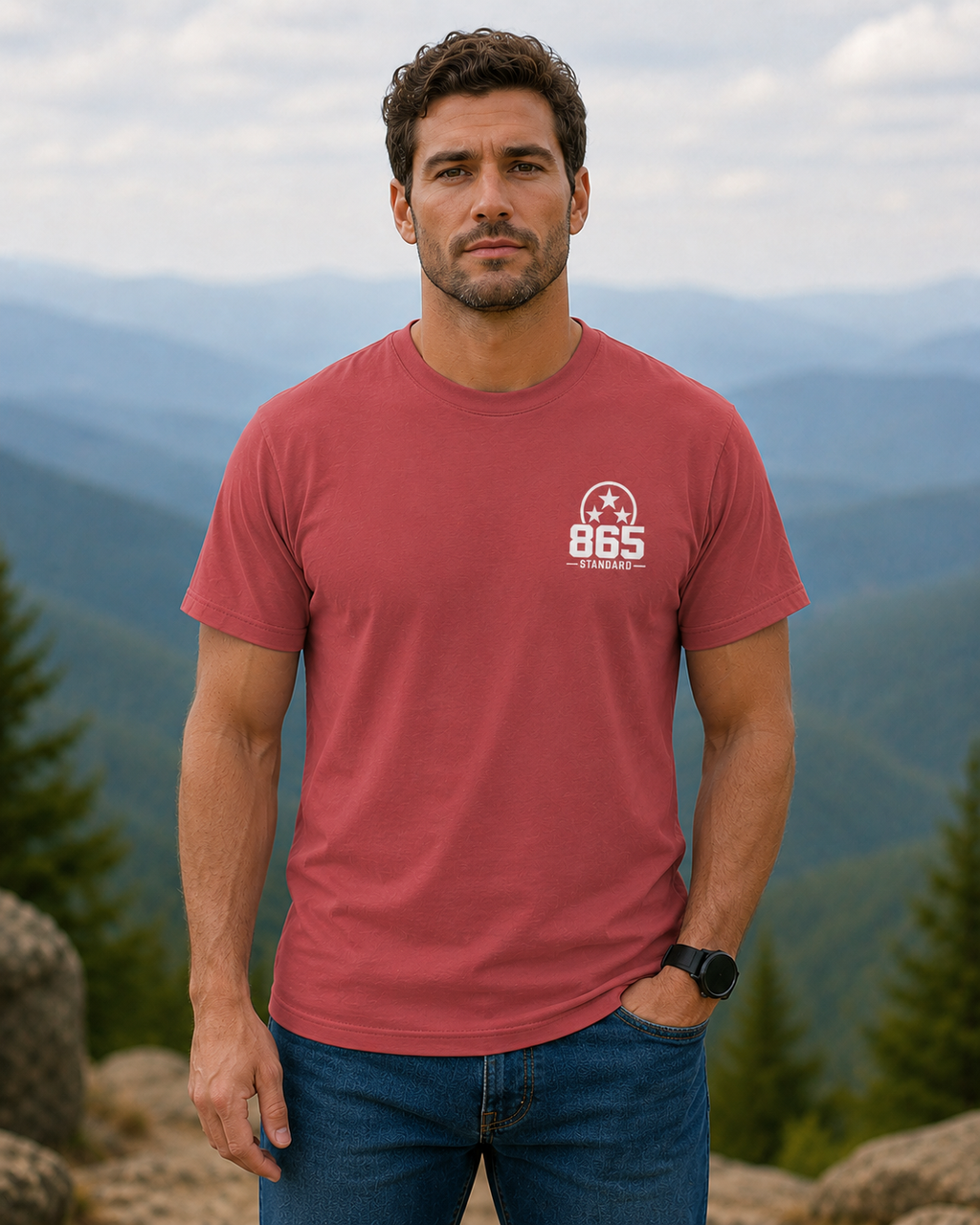 865 Standard - Mountain Badge