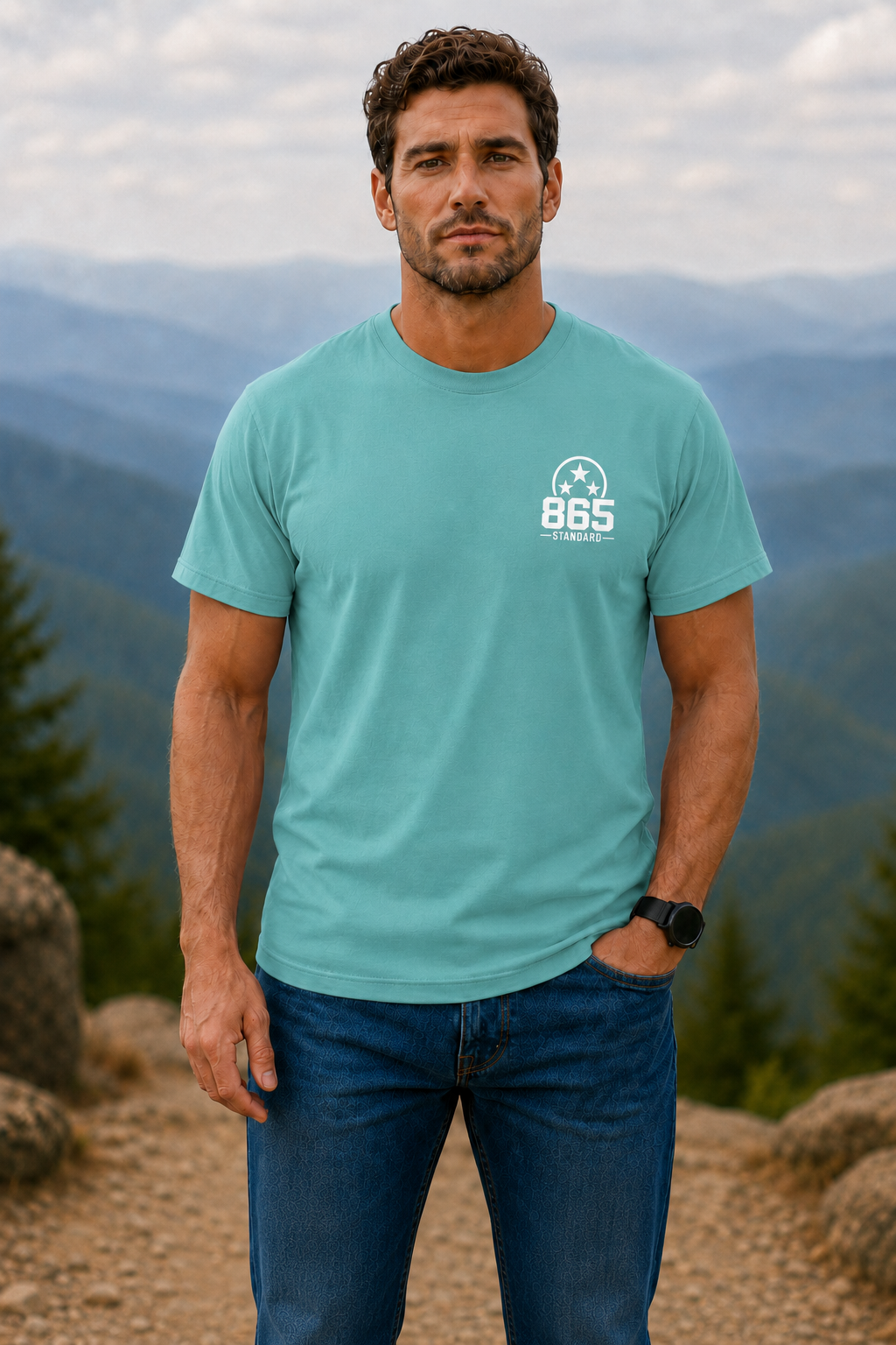 865 Standard - Mountain Badge
