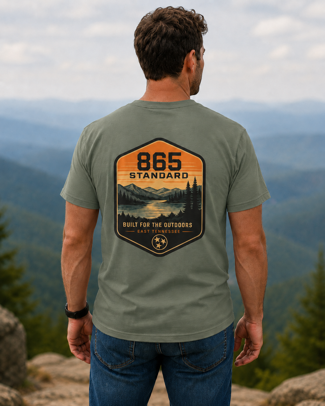 865 Standard - Mountain Badge