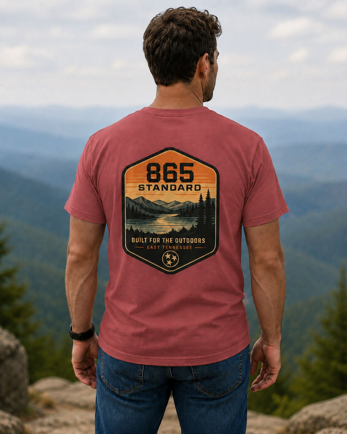 865 Standard - Mountain Badge