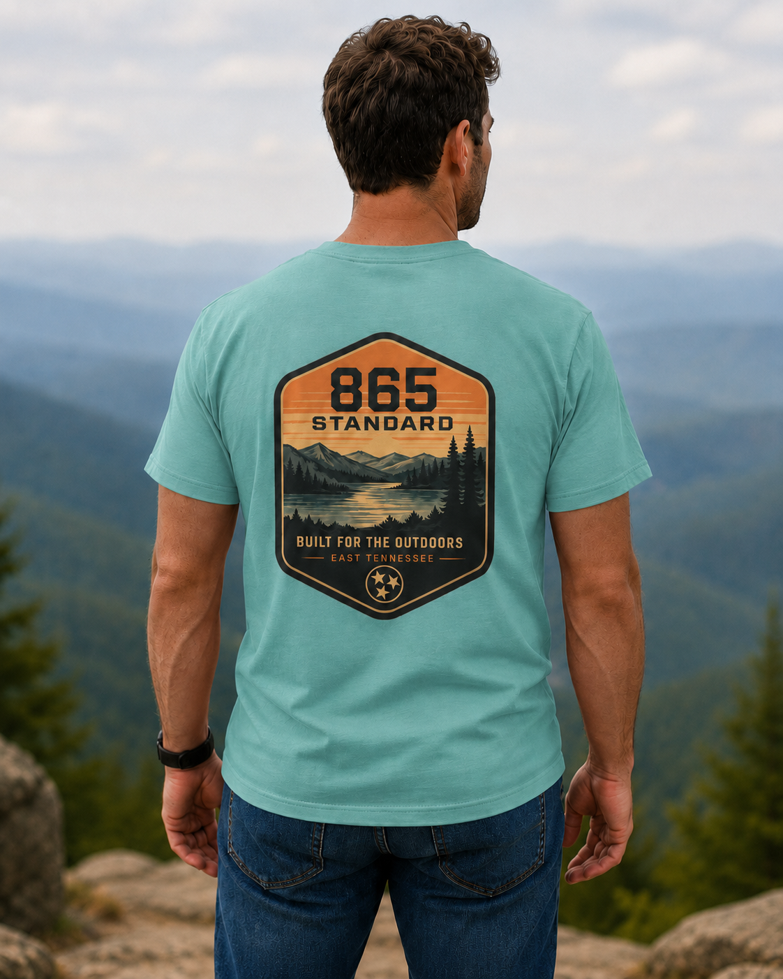 865 Standard - Mountain Badge