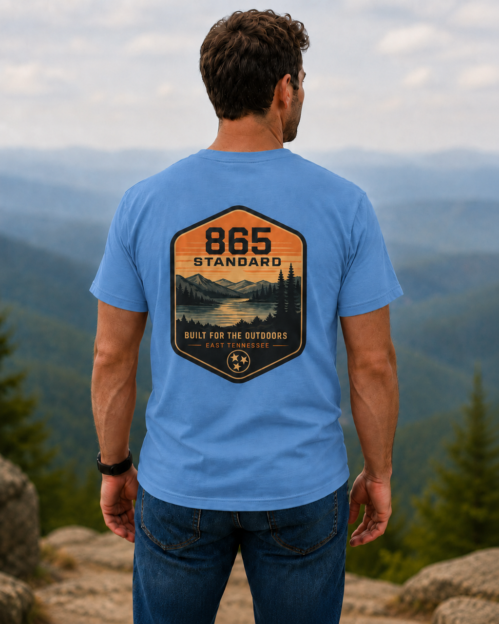 865 Standard - Mountain Badge