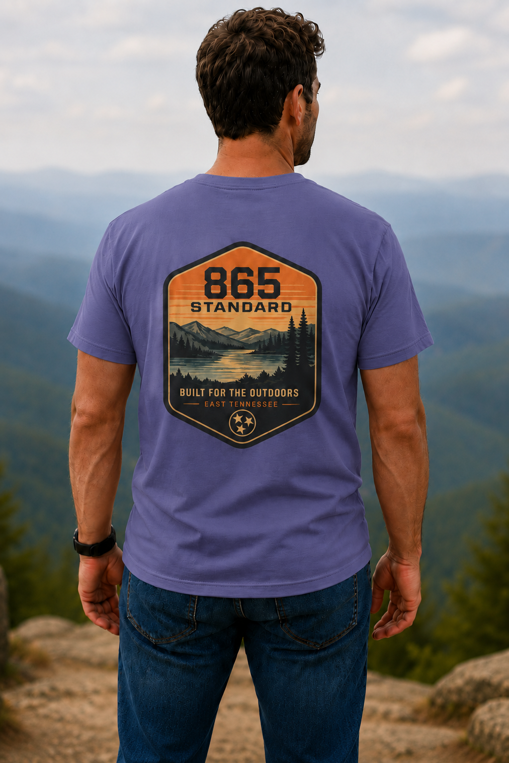 865 Standard - Mountain Badge
