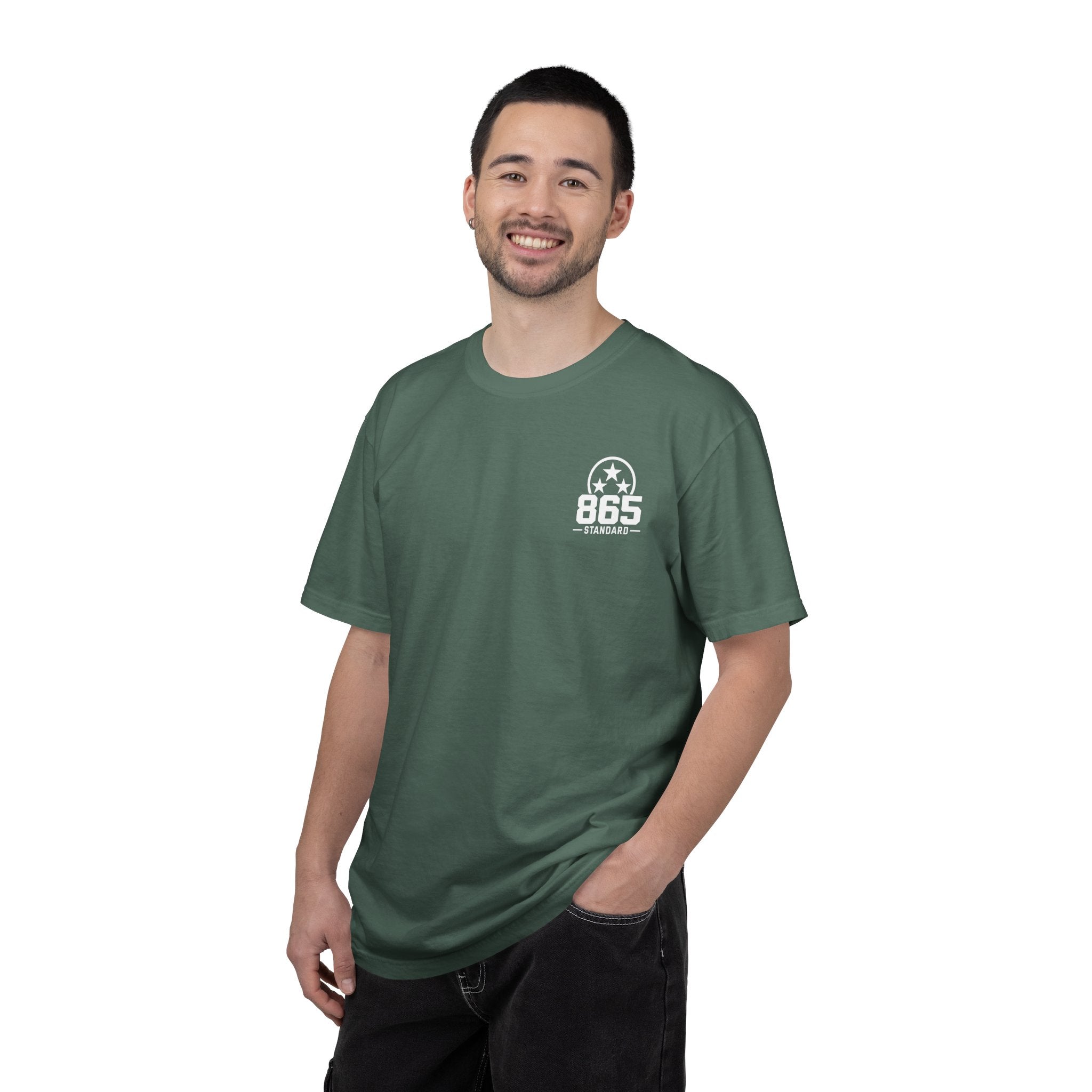Black Lab Hunting T-Shirt — Retriever Dog & Rifle Outdoors Graphic