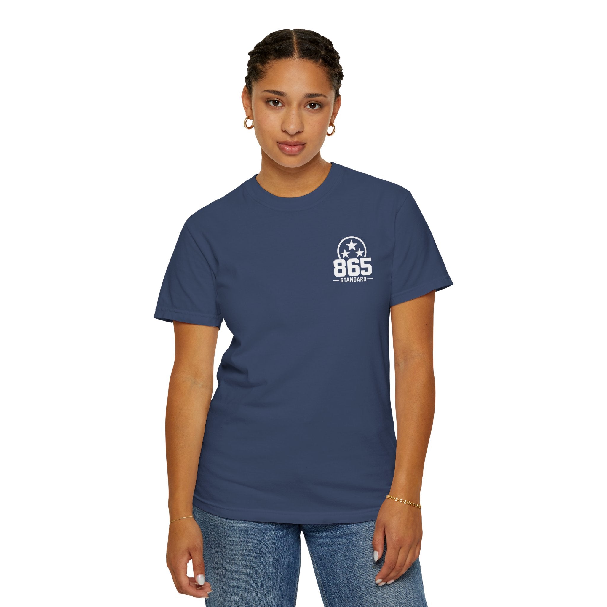 Black Lab Hunting T-Shirt — Retriever Dog & Rifle Outdoors Graphic