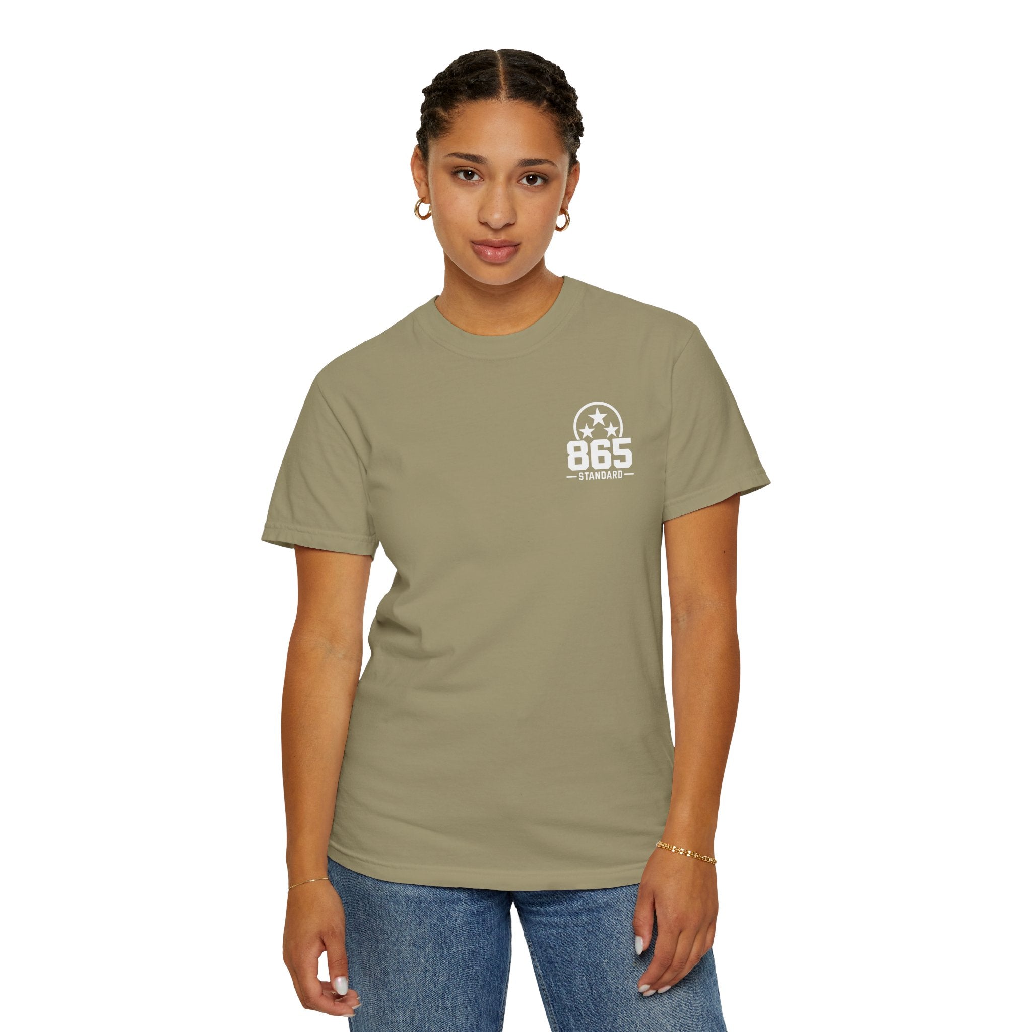 Black Lab Hunting T-Shirt — Retriever Dog & Rifle Outdoors Graphic